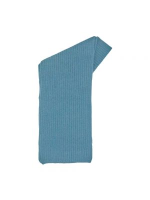 Echarpe en velours côtelé en tricot Closed bleu