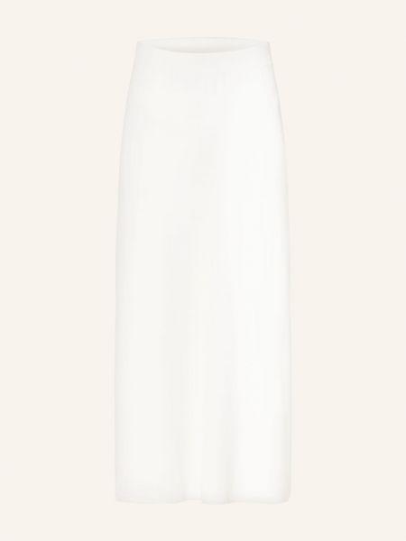 Dzianinowa rozkloszowana spódnica Neo Noir biała