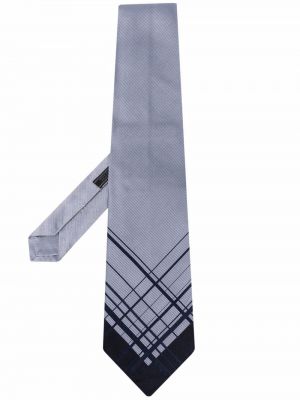 Шелковый галстук в полоску Prada Pre-owned