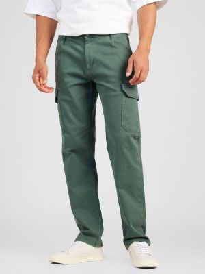 Pantaloni cu buzunare Denim Project verde