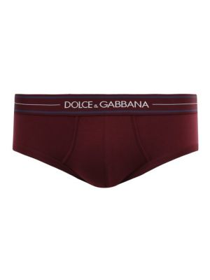 Хлопковые трусы Dolce & Gabbana синие