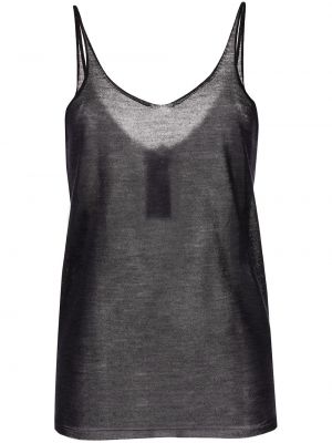 Tank top ermeløs Giorgio Armani svart