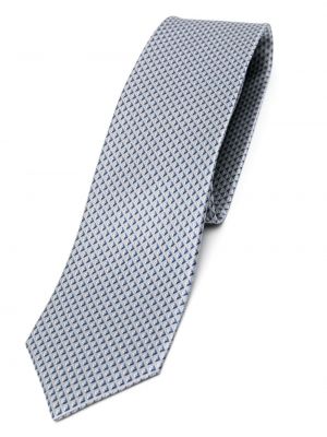Jedwabny krawat z nadrukiem Brioni