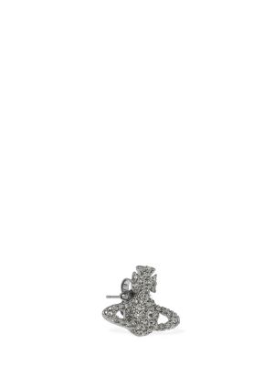 Zegarek z kryształkami Vivienne Westwood czarny