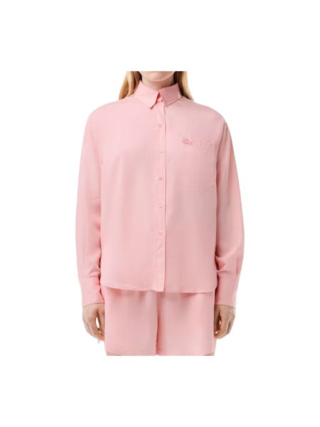 Camisa Lacoste rosa