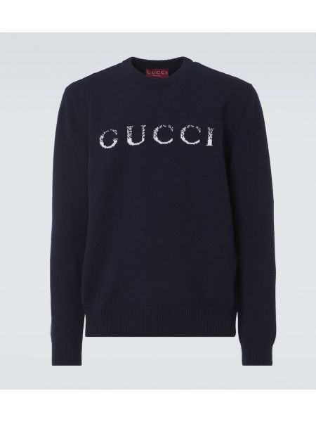 Yün süveter Gucci siyah