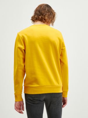 Bluza z długim rękawem Diesel żółta