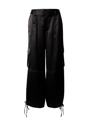 Pantaloni cu buzunare Juicy Couture negru