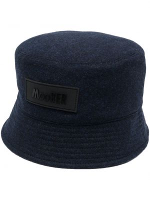 Plstěný klobouk Moorer modrý
