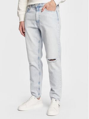 Priliehavé skinny fit džínsy Calvin Klein Jeans modrá