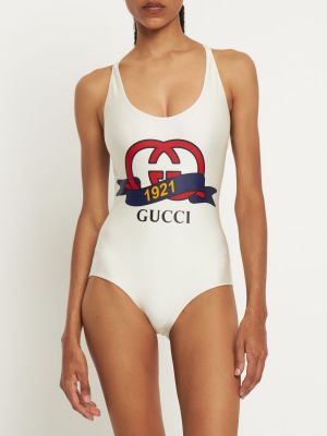 Costum de baie din jerseu Gucci