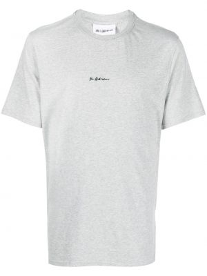 Raštuotas marškinėliai Han Kjøbenhavn pilka