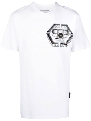 T-shirt Philipp Plein vit