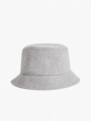 Вълнена шапка Calvin Klein бяло