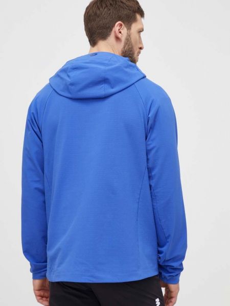 Kapucnis pulóver Marmot kék