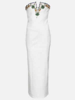 Μάξι φόρεμα Miss Sohee λευκό