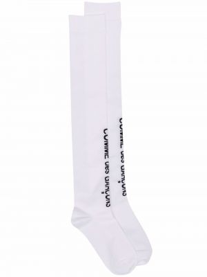Чорапи с принт Comme Des Garçons бяло