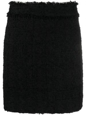 Fustă din tweed Dolce & Gabbana negru