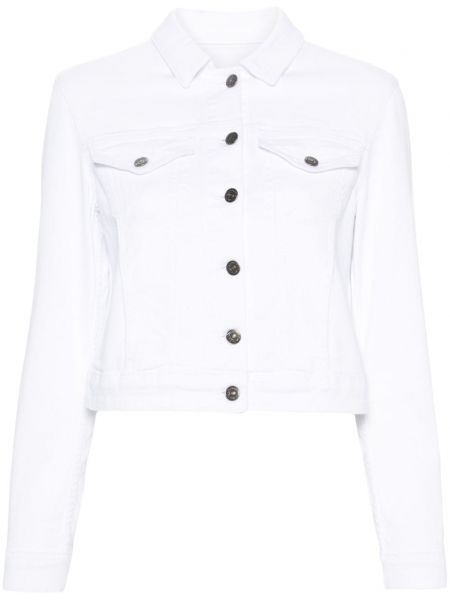 Jachetă lungă Dondup alb