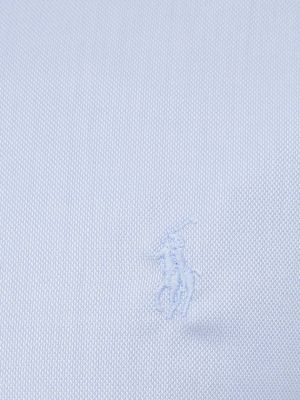 Koszula slim fit bawełniana Polo Ralph Lauren niebieska