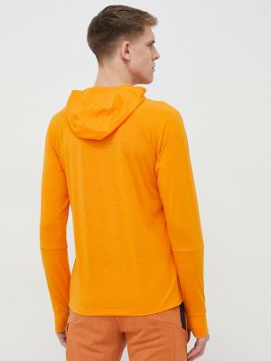Kapucnis pulóver Marmot narancsszínű