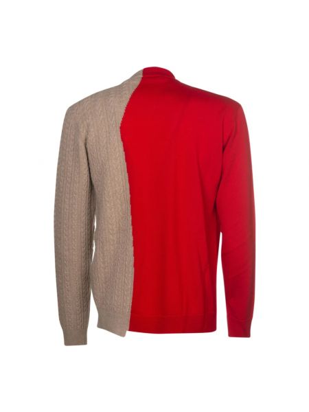 Sweter Versace czerwony