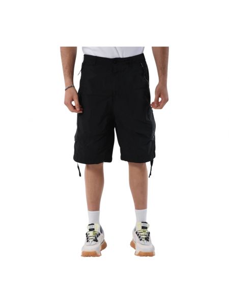 Nylon cargo shorts Ten C schwarz