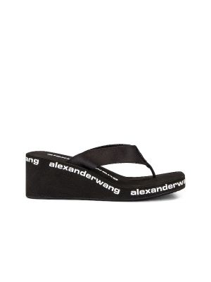 Scarpe piatte con zeppa Alexander Wang nero