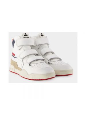 Sneakersy z okrągłym noskiem Isabel Marant białe