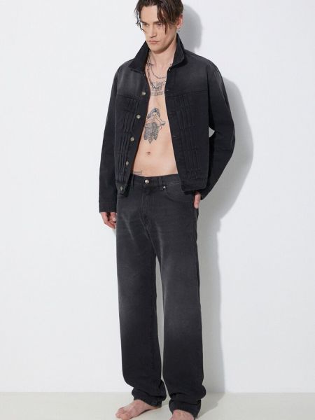 Kurtka jeansowa oversize 424 czarna