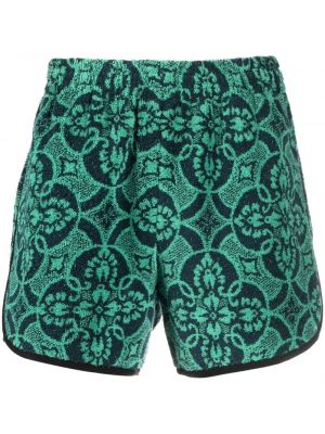 Pantaloni scurți Marine Serre verde