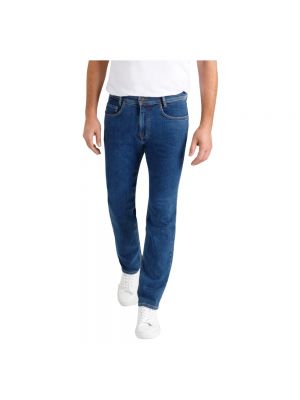 Slim fit skinny jeans Mac blau