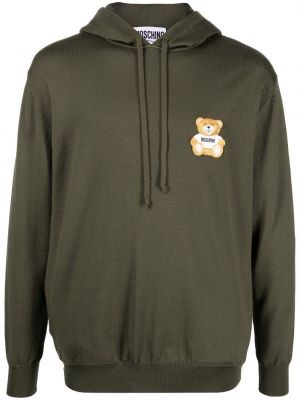 Hoodie Moschino grön