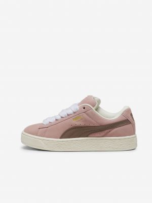 Szarvasbőr sneakers Puma Suede rózsaszín