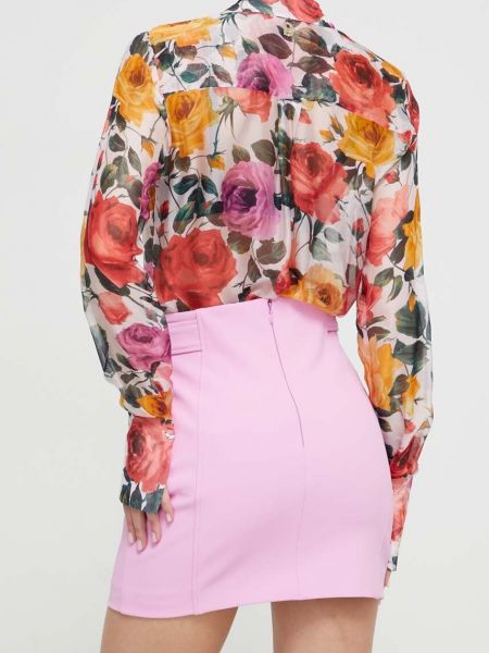 Mini sukně Blugirl Blumarine růžové