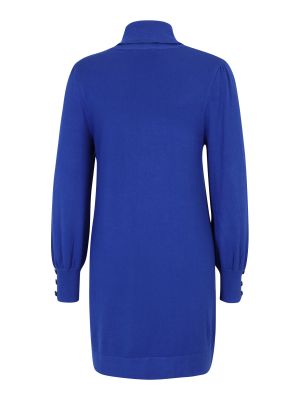 Pletené pletené šaty Wallis Petite modrá