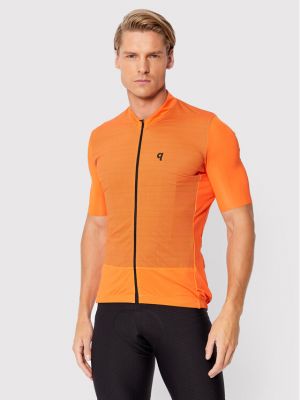 Marškinėliai slim fit Quest oranžinė
