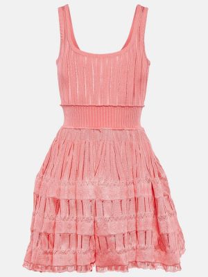 Φόρεμα Alaia ροζ