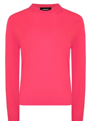 Розовый свитер Dsquared2