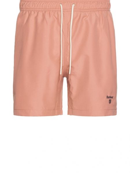 Pantalones cortos Barbour rosa