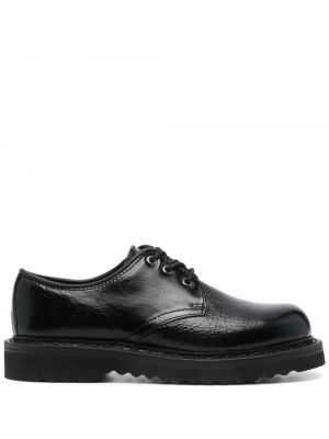 Pantofi oxford cu șireturi din piele din dantelă Our Legacy negru