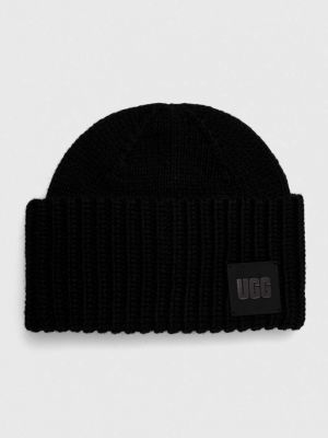 Вълнена шапка Ugg черно