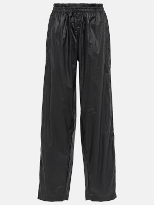 Bavlnené teplákové nohavice Isabel Marant čierna