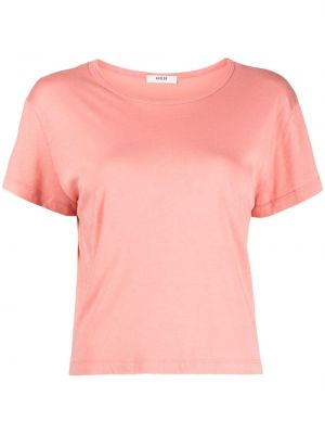 T-krekls Agolde rozā