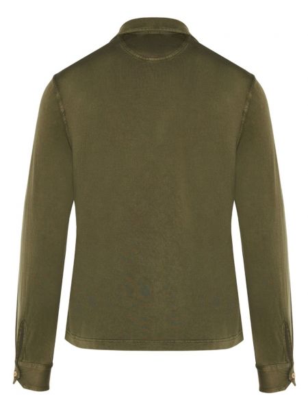 Medvilninis polo marškinėliai Fedeli žalia