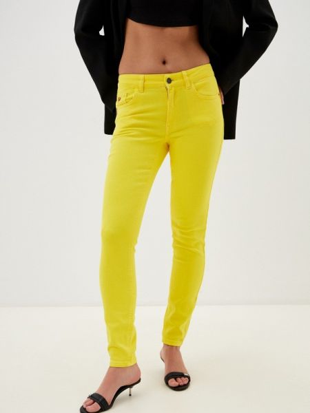 Желтые джинсы Desigual