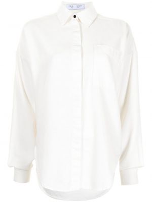Риза с копчета Proenza Schouler White Label бяло