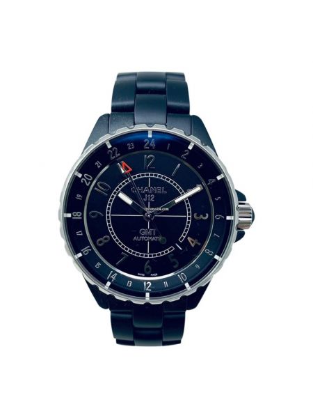 Niebieski zegarek Chanel