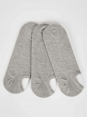 Medvilninės kojines Defacto pilka