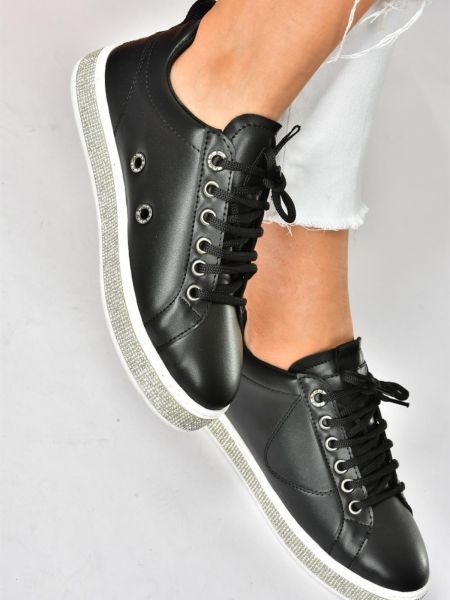 Σκαρπινια Fox Shoes μαύρο